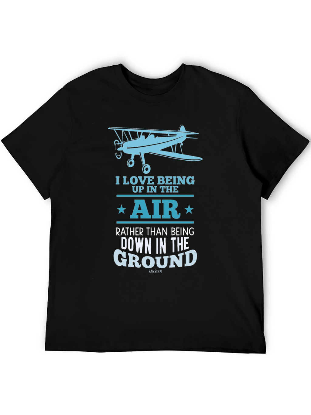 Fly High T-Shirt - Airplane Design