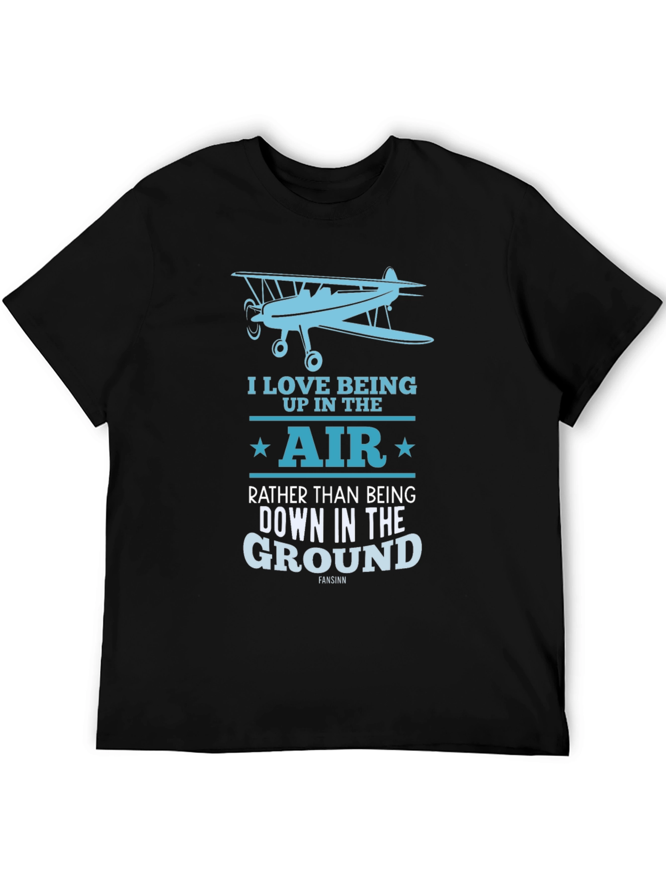 Fly High T-Shirt - Airplane Design