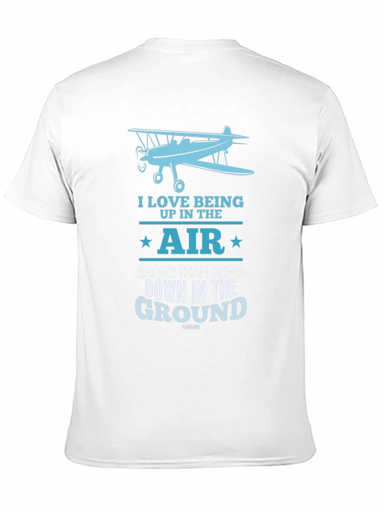 Fly High T-Shirt - Airplane Design
