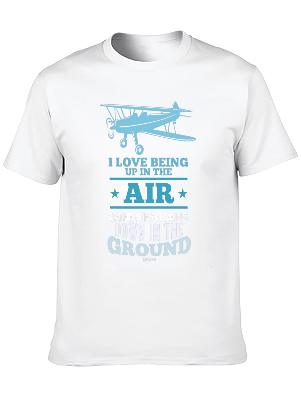 Fly High T-Shirt - Airplane Design