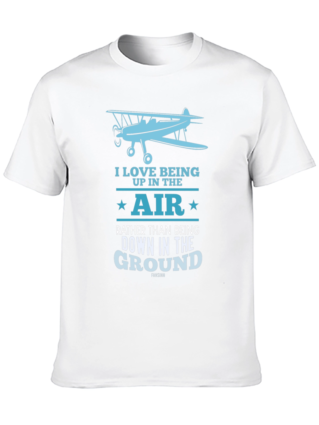 Fly High T-Shirt - Airplane Design