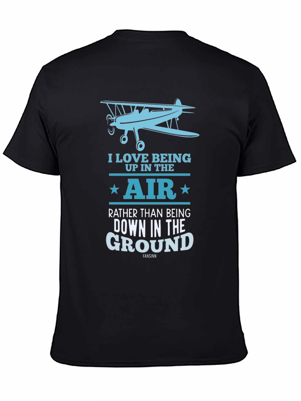 Fly High T-Shirt - Airplane Design