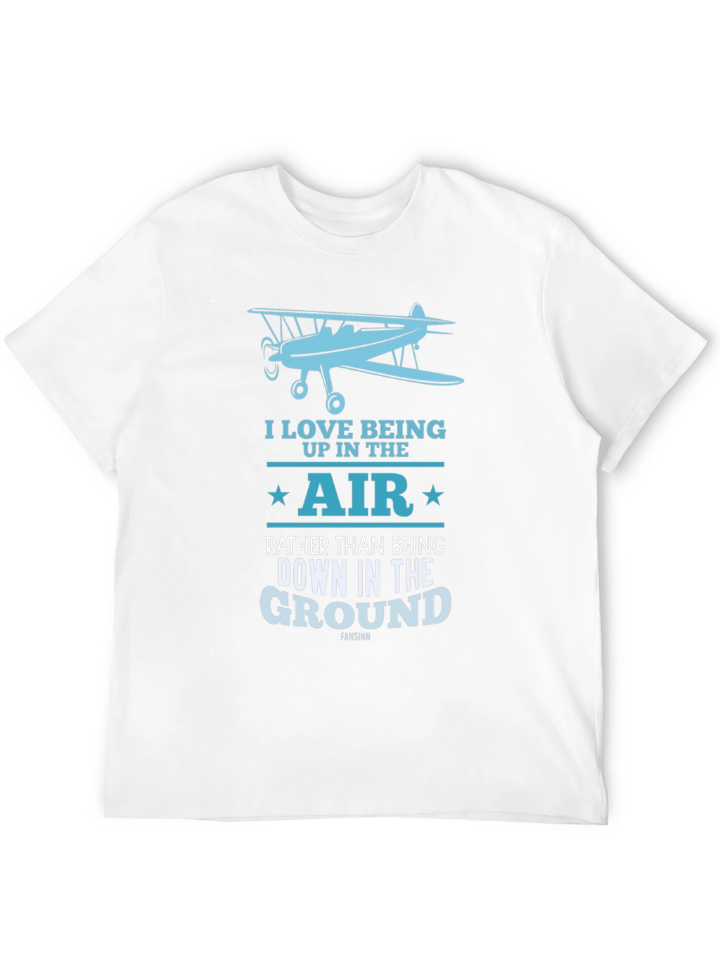 Fly High T-Shirt - Airplane Design