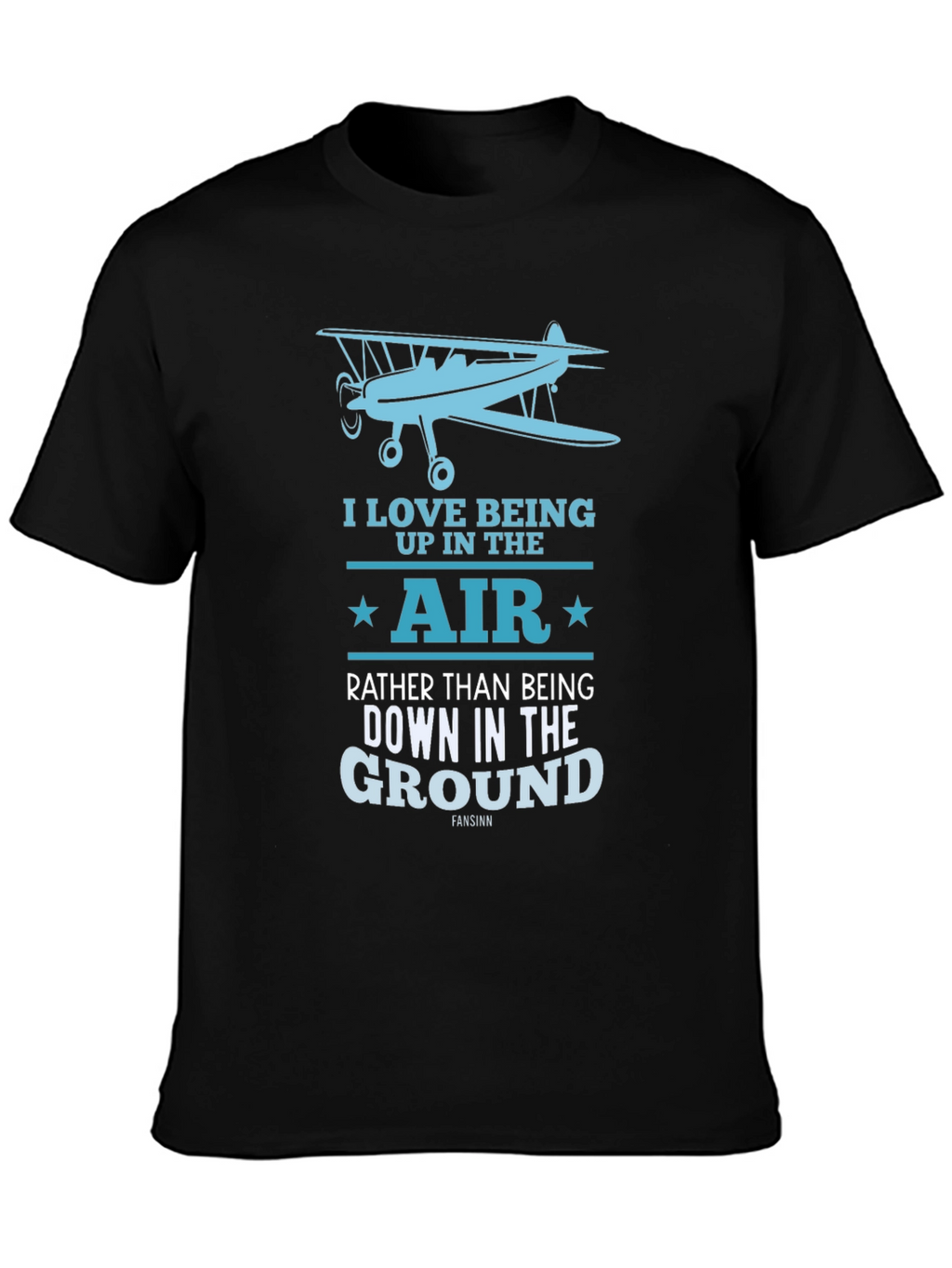 Fly High T-Shirt - Airplane Design