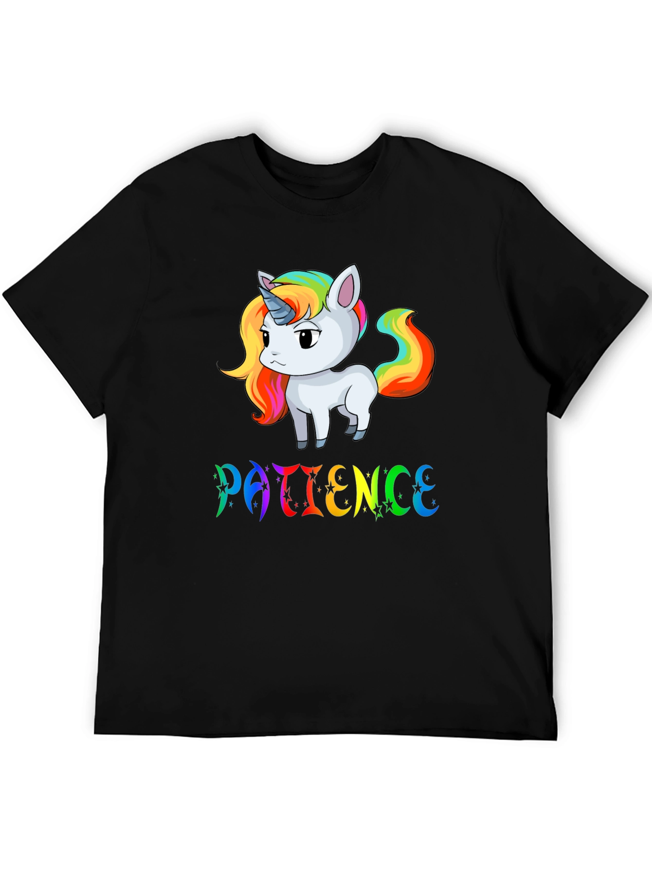 Patience Unicorn Graphic T-Shirt