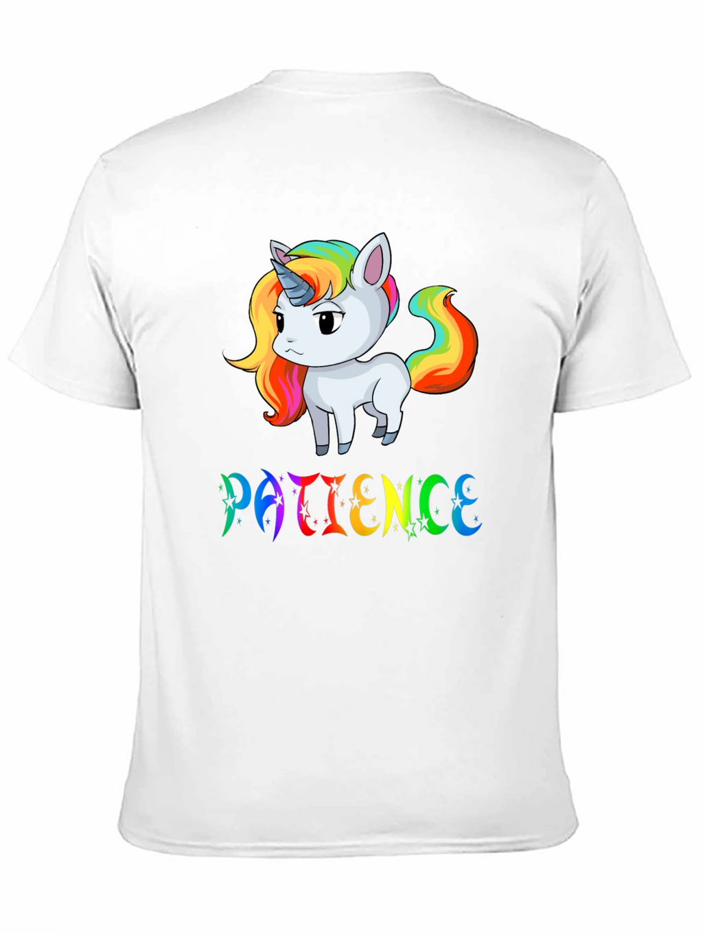 Patience Unicorn Graphic T-Shirt