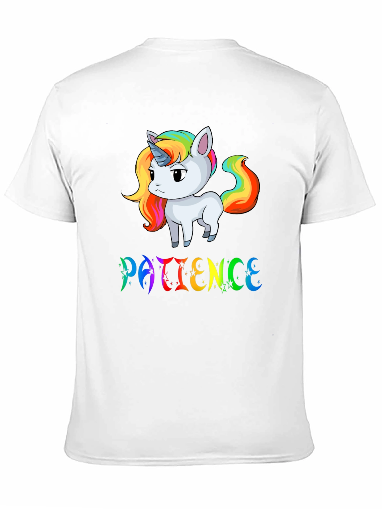 Patience Unicorn Graphic T-Shirt