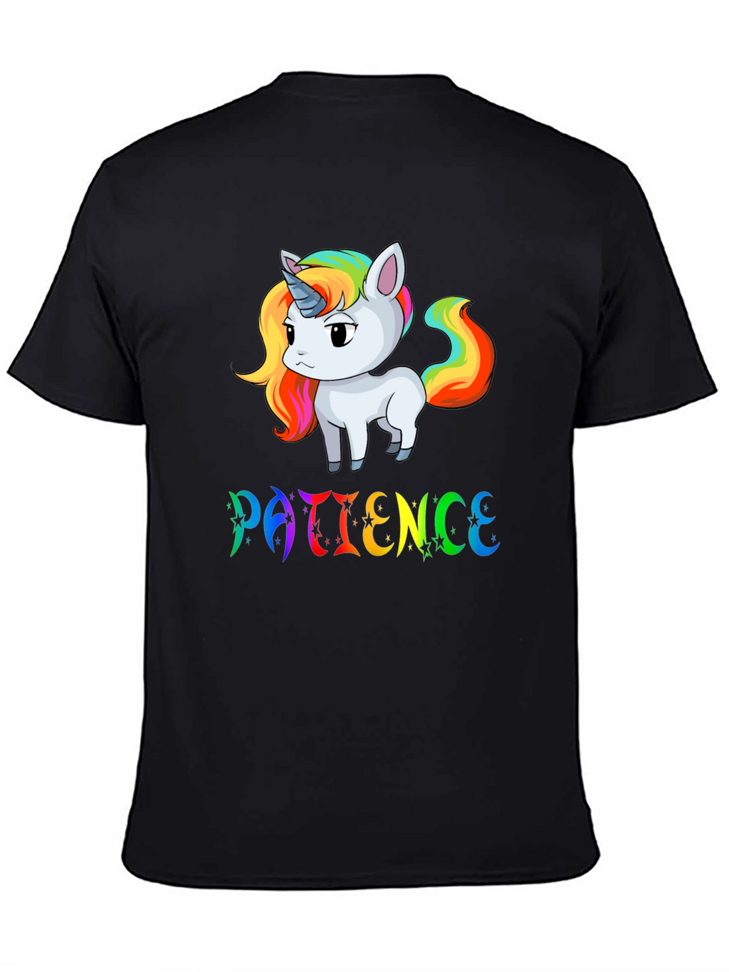 Patience Unicorn Graphic T-Shirt