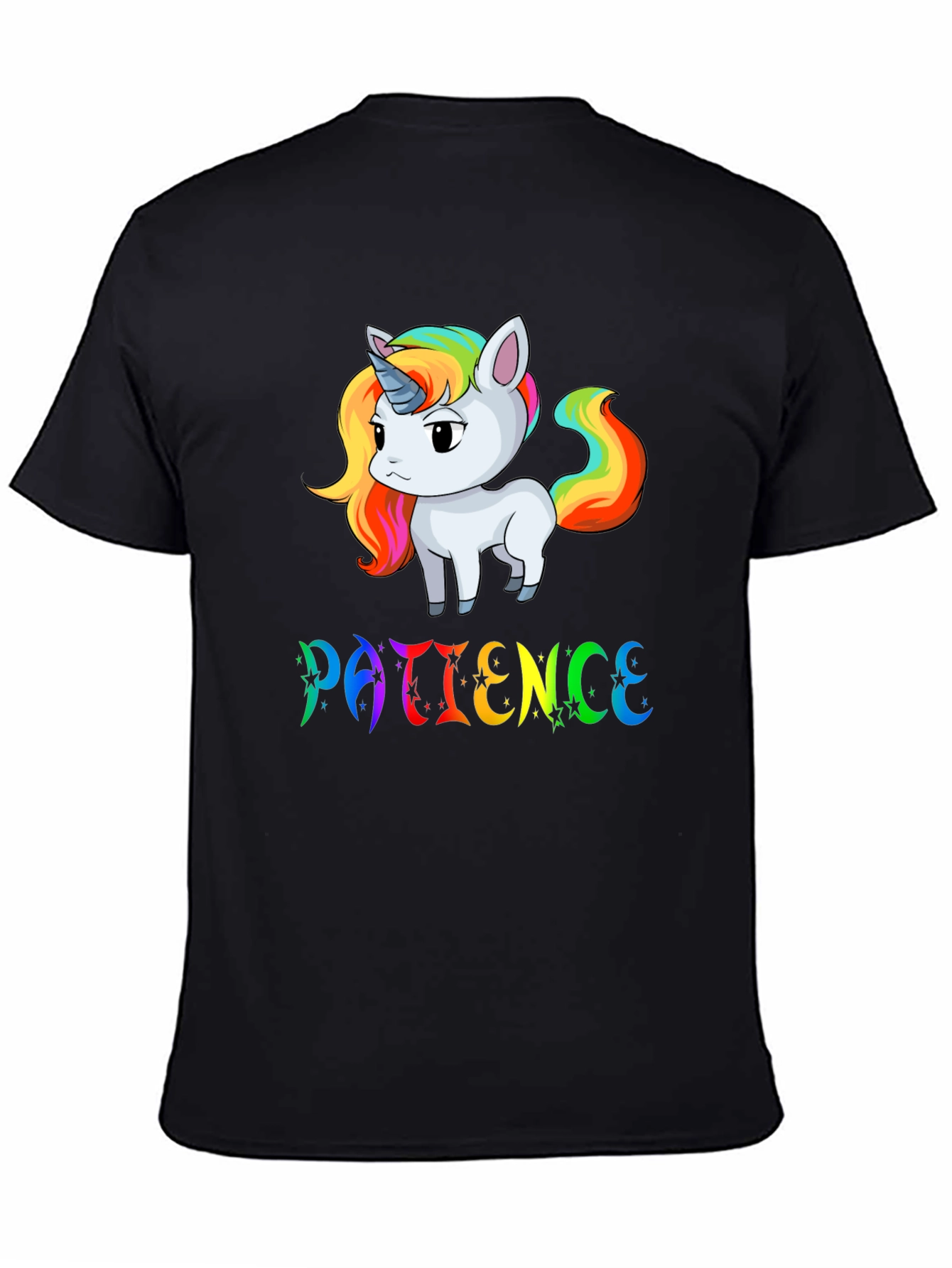 Patience Unicorn Graphic T-Shirt