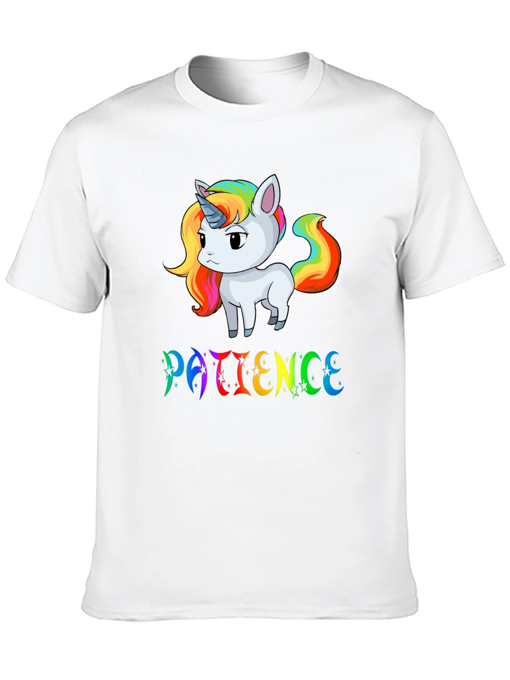 Patience Unicorn Graphic T-Shirt