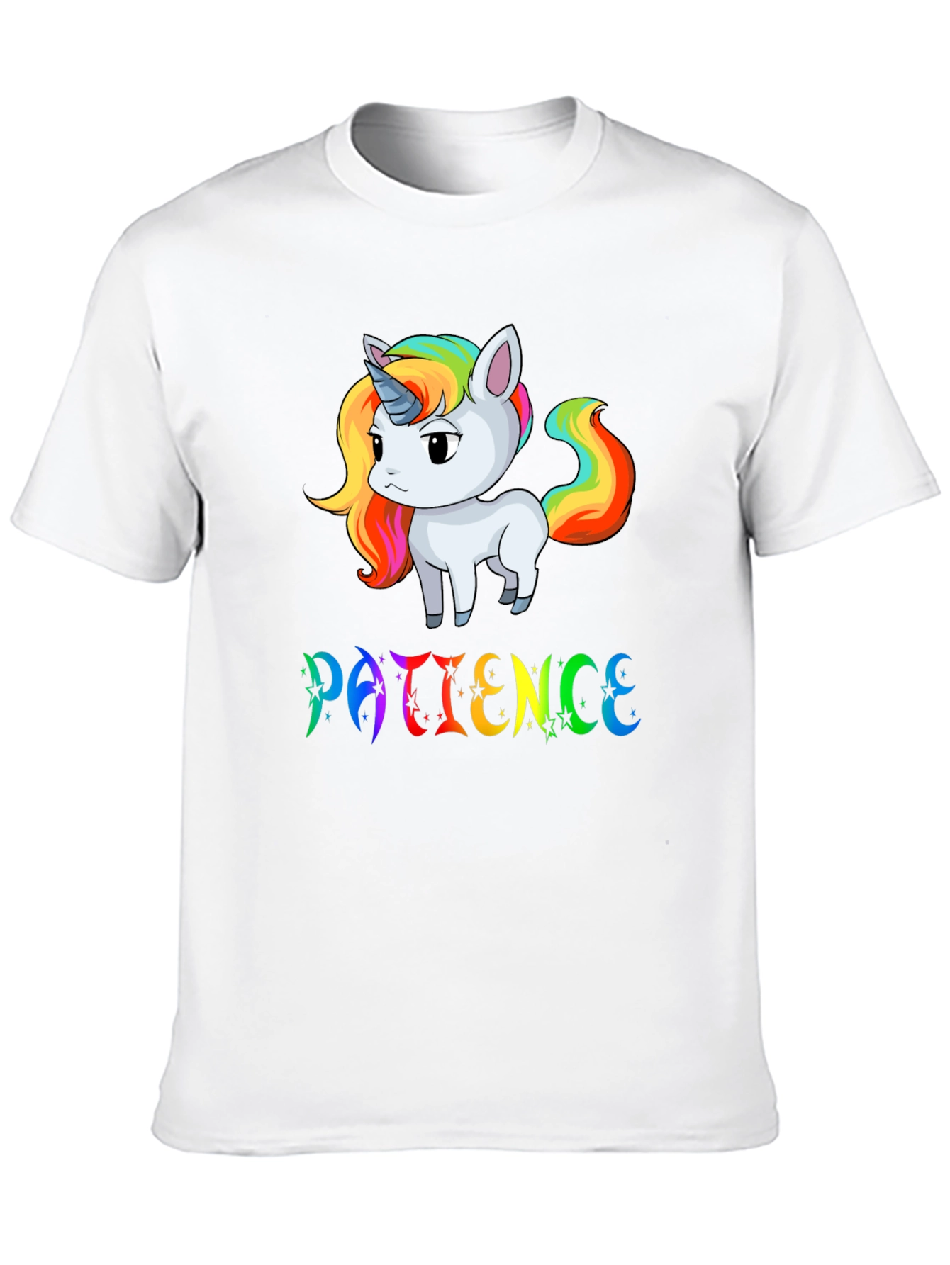 Patience Unicorn Graphic T-Shirt