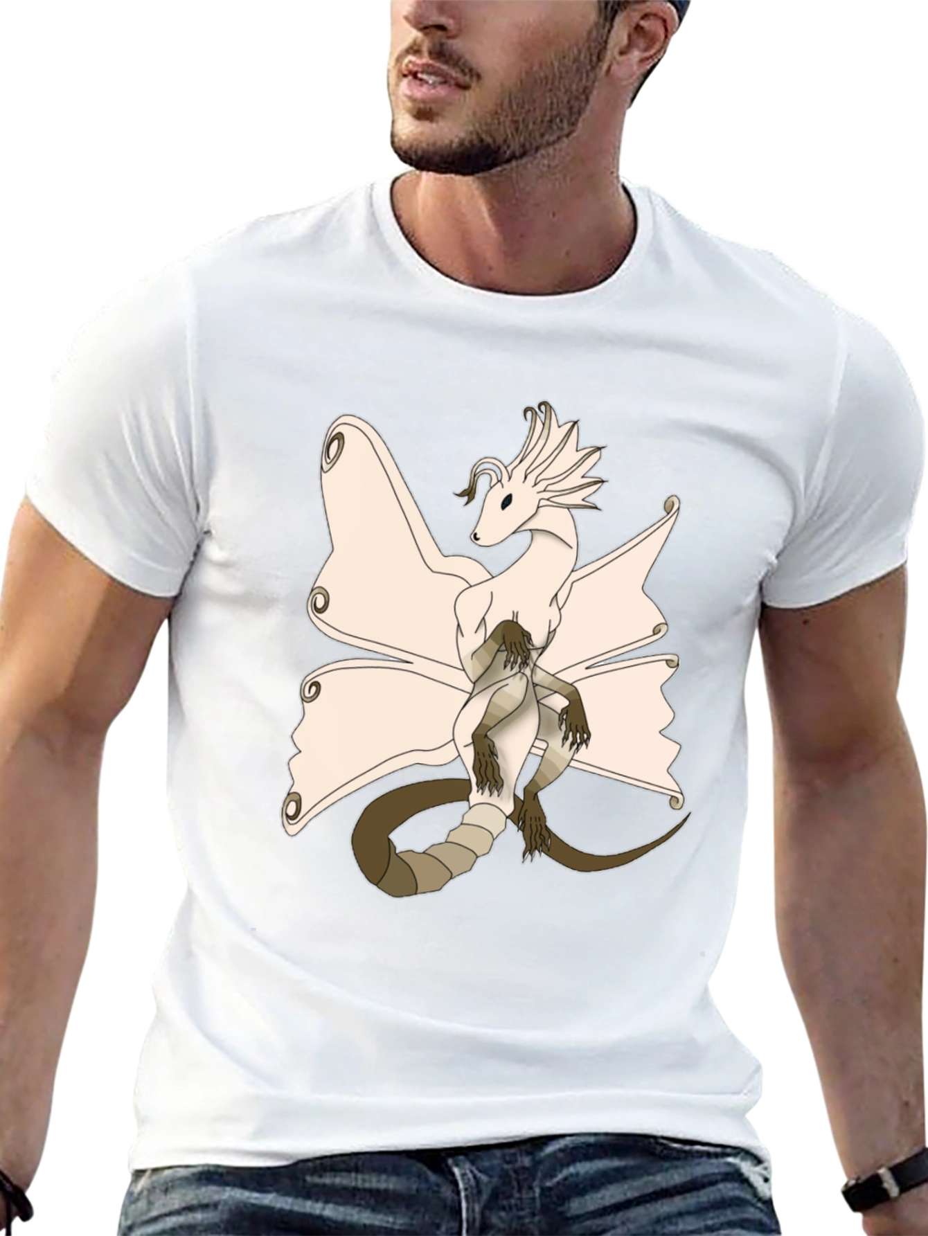 Dragon Graphic Tee - Unique Fantasy Style