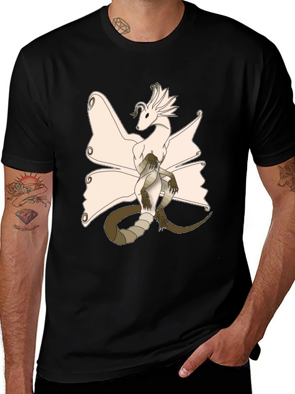 Dragon Graphic Tee - Unique Fantasy Style