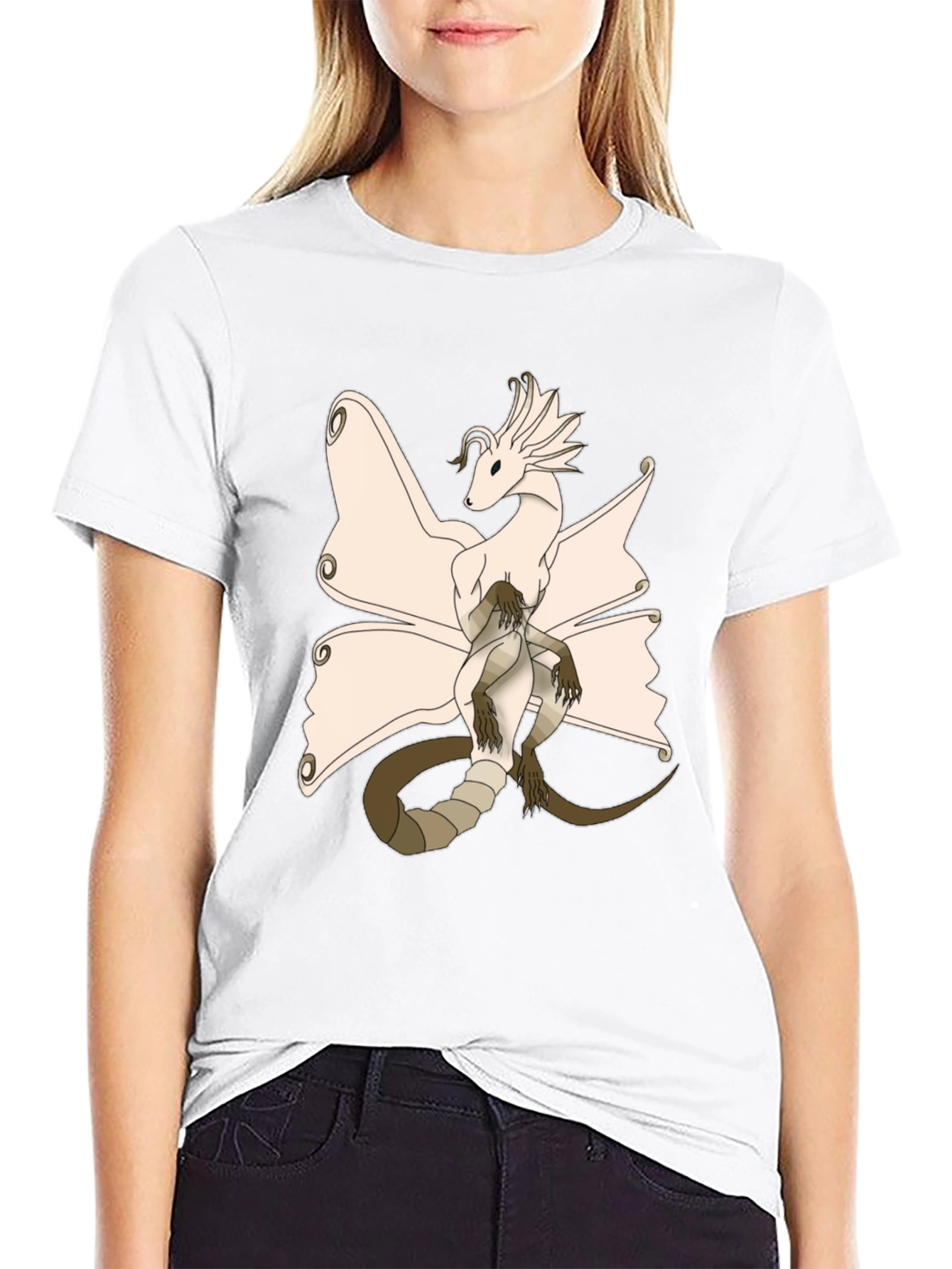 Dragon Graphic Tee - Unique Fantasy Style