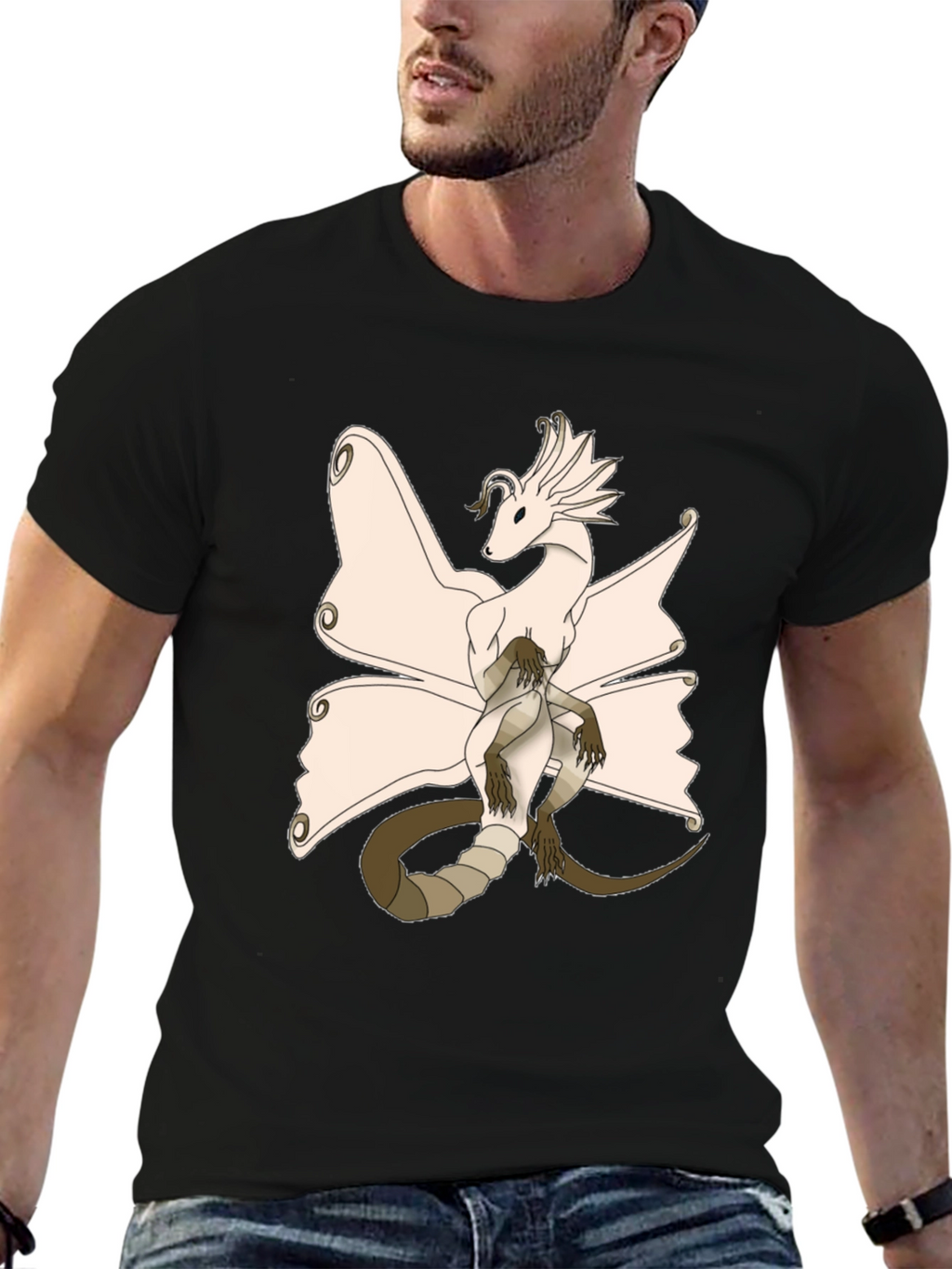 Dragon Graphic Tee - Unique Fantasy Style