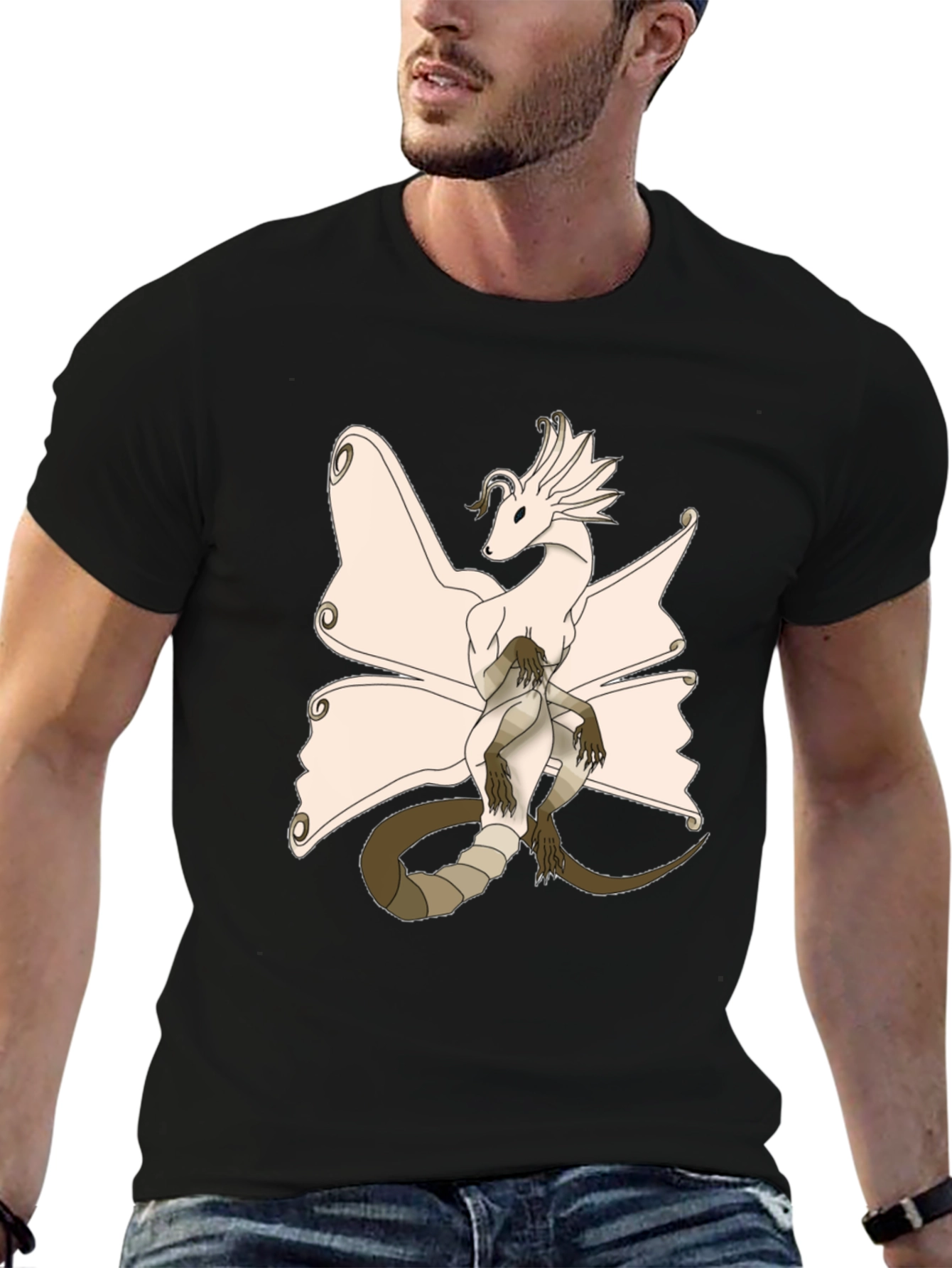 Dragon Graphic Tee - Unique Fantasy Style