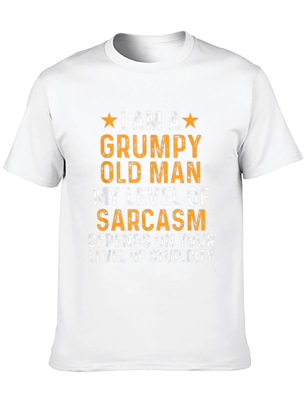Grumpy Old Man Sarcasm T-Shirt