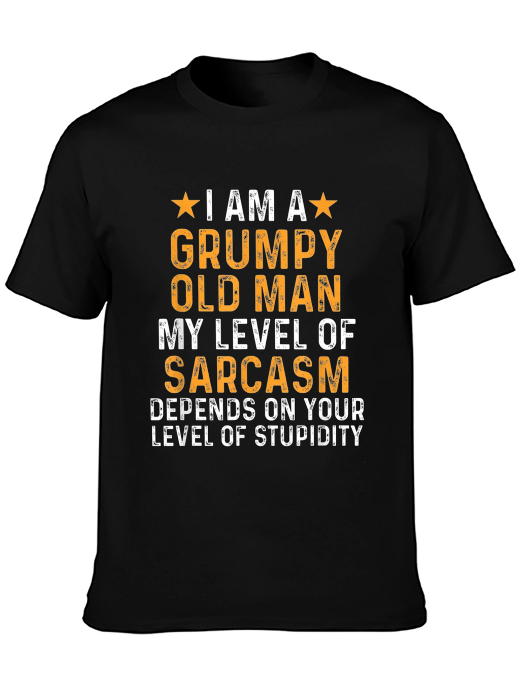 Grumpy Old Man Sarcasm T-Shirt