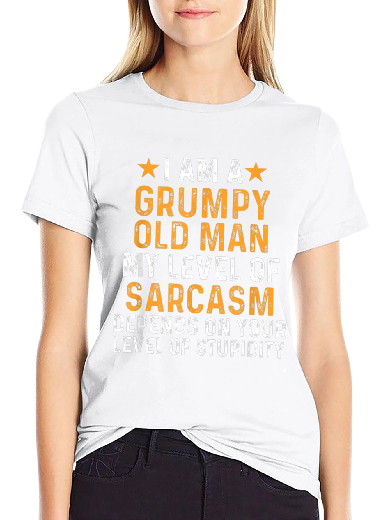 Grumpy Old Man Sarcasm T-Shirt