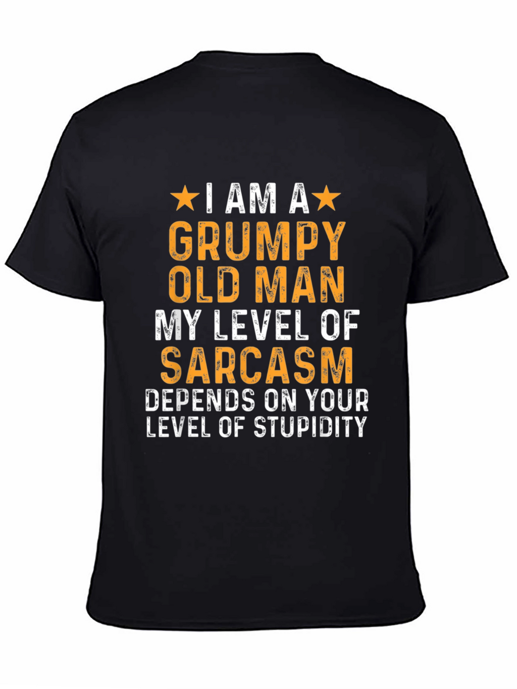 Grumpy Old Man Sarcasm T-Shirt