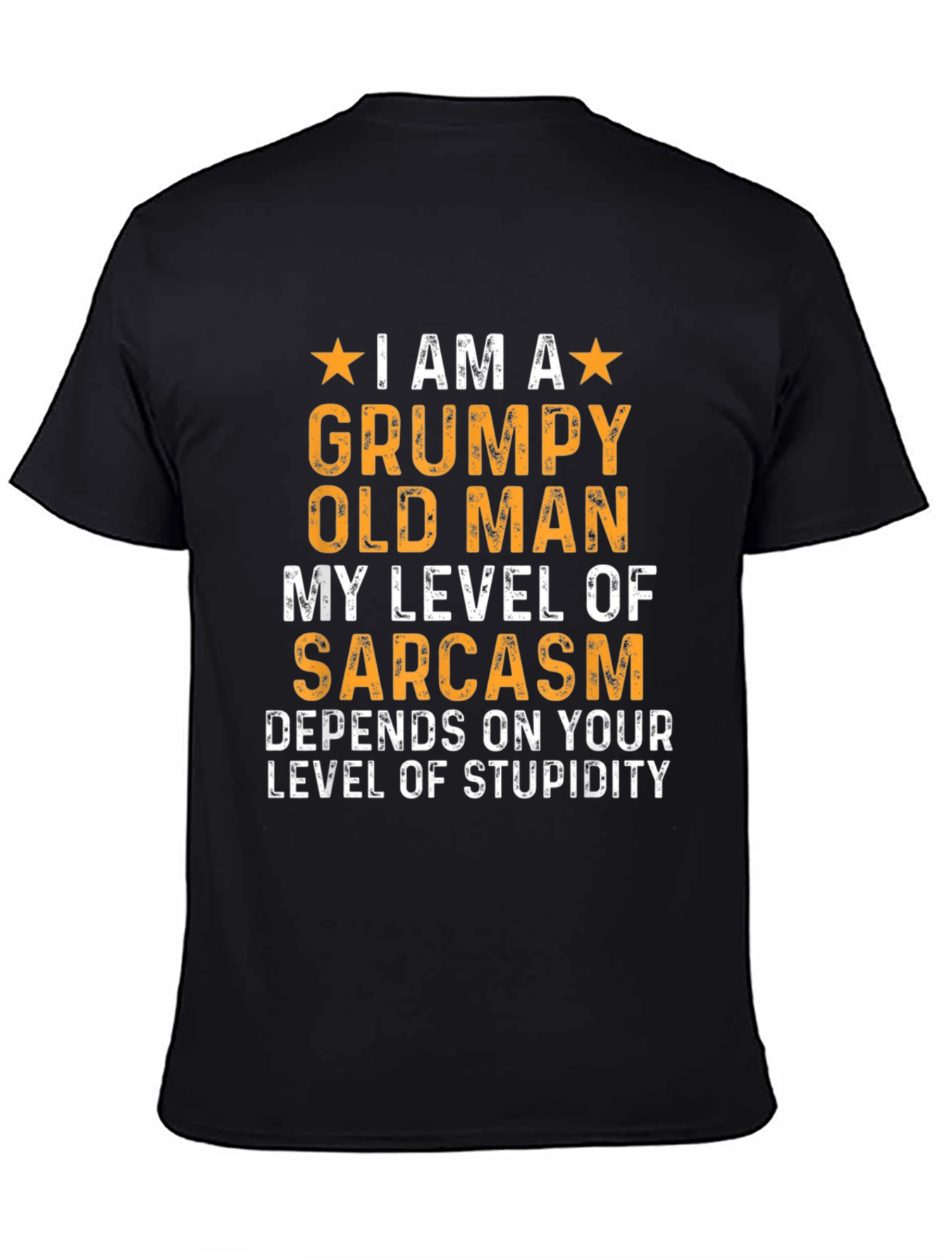 Grumpy Old Man Sarcasm T-Shirt