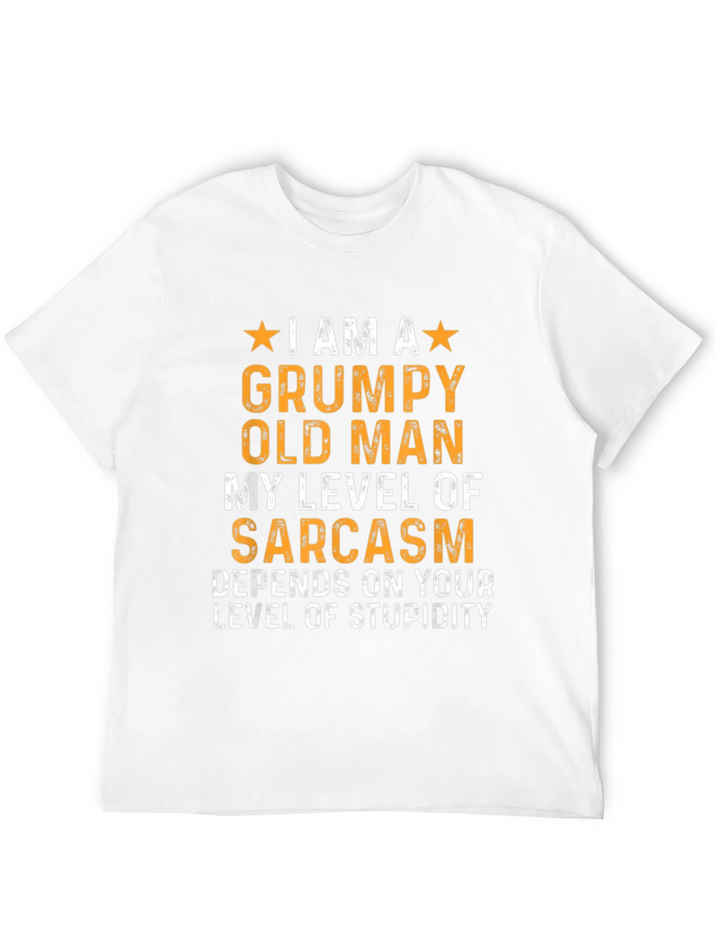 Grumpy Old Man Sarcasm T-Shirt