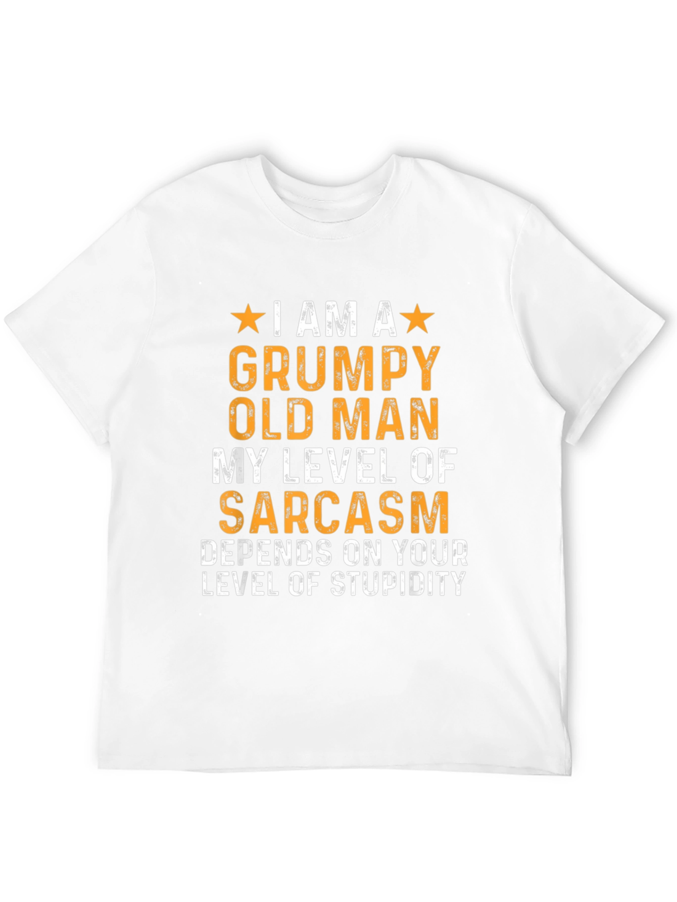 Grumpy Old Man Sarcasm T-Shirt