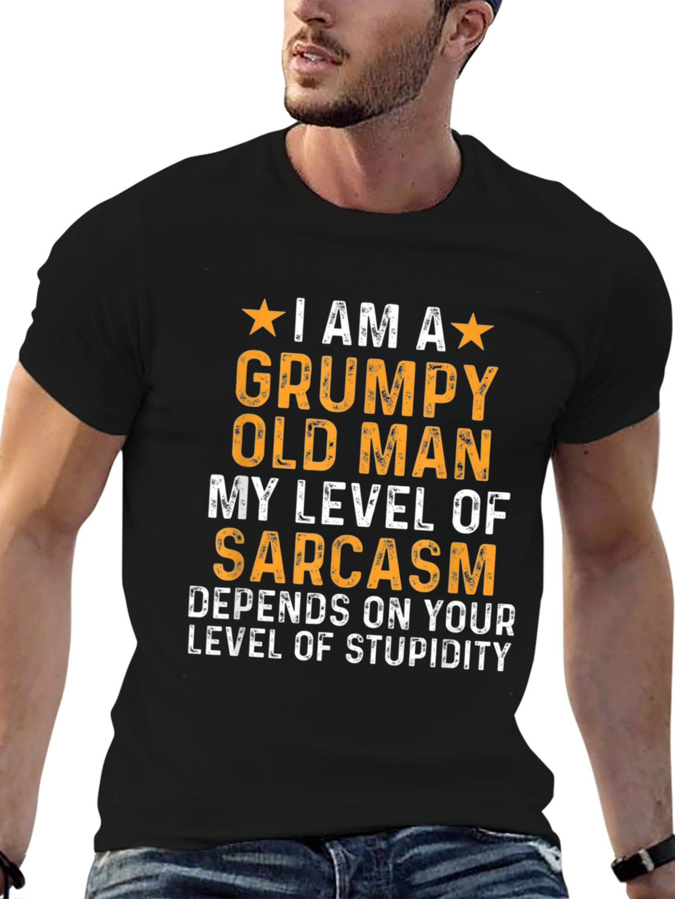 Grumpy Old Man Sarcasm T-Shirt