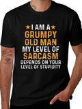 Grumpy Old Man Sarcasm T-Shirt