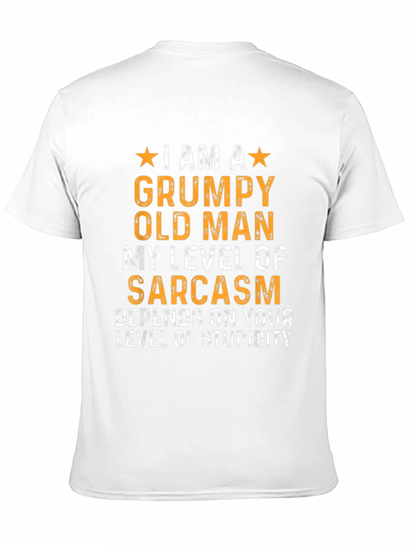 Grumpy Old Man Sarcasm T-Shirt