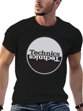 Technics Logo T-Shirt - Classic DJ Style