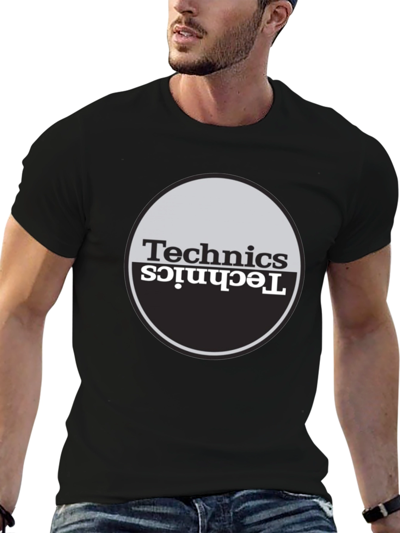Technics Logo T-Shirt - Classic DJ Style