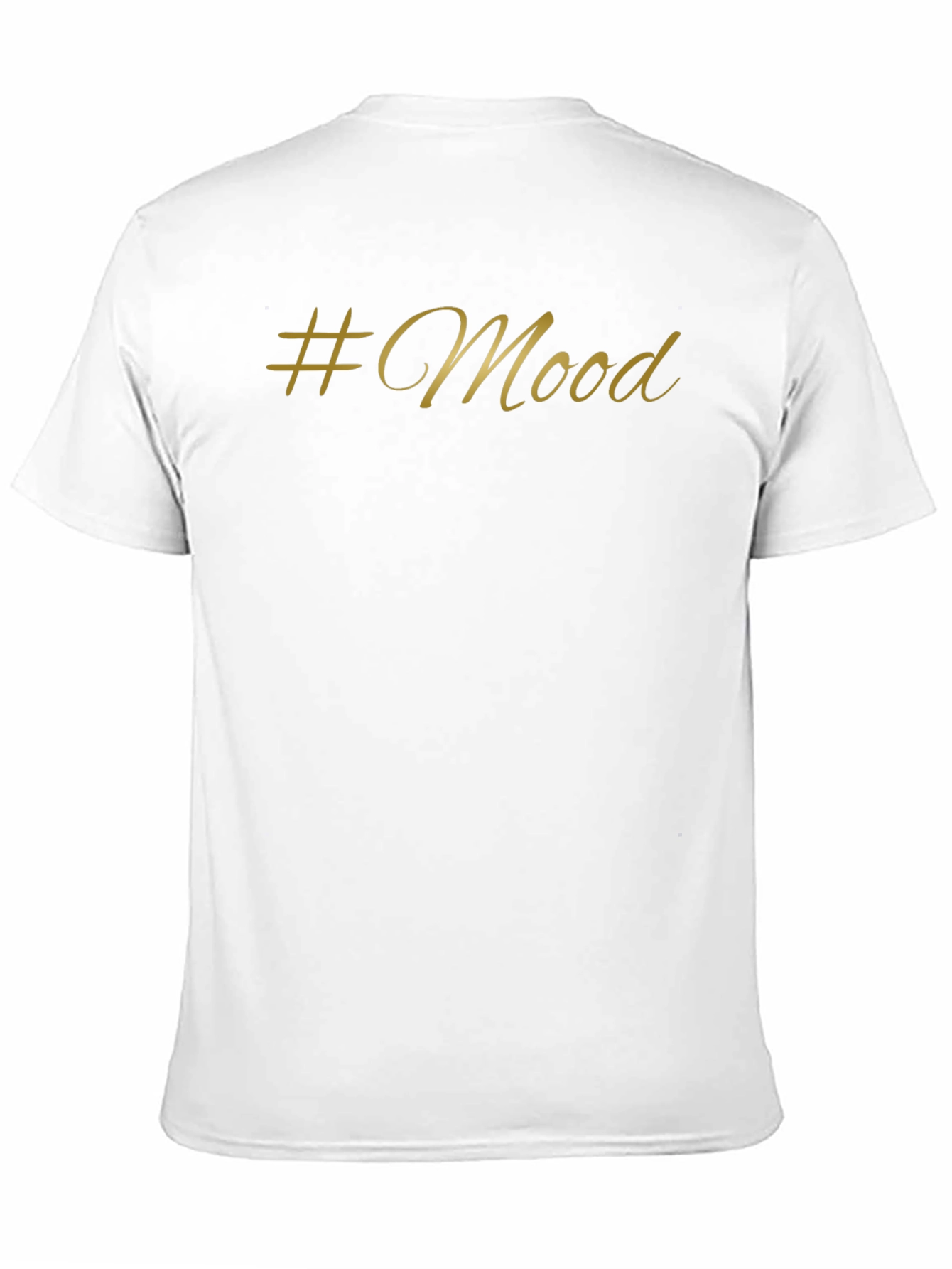 #Mood Black T-Shirt - Stylish & Trendy