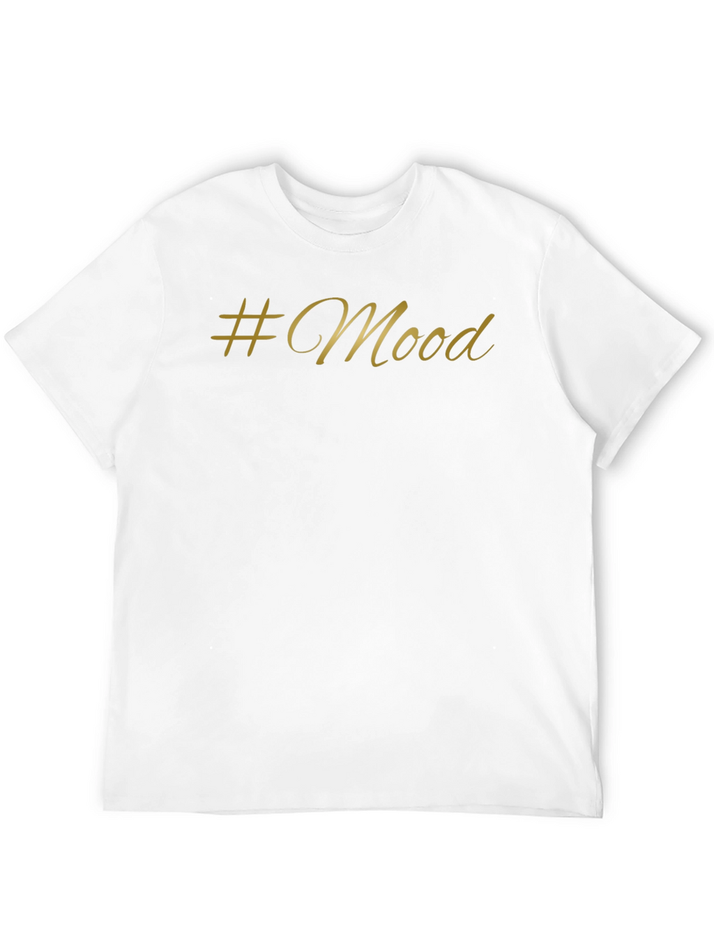 #Mood Black T-Shirt - Stylish & Trendy