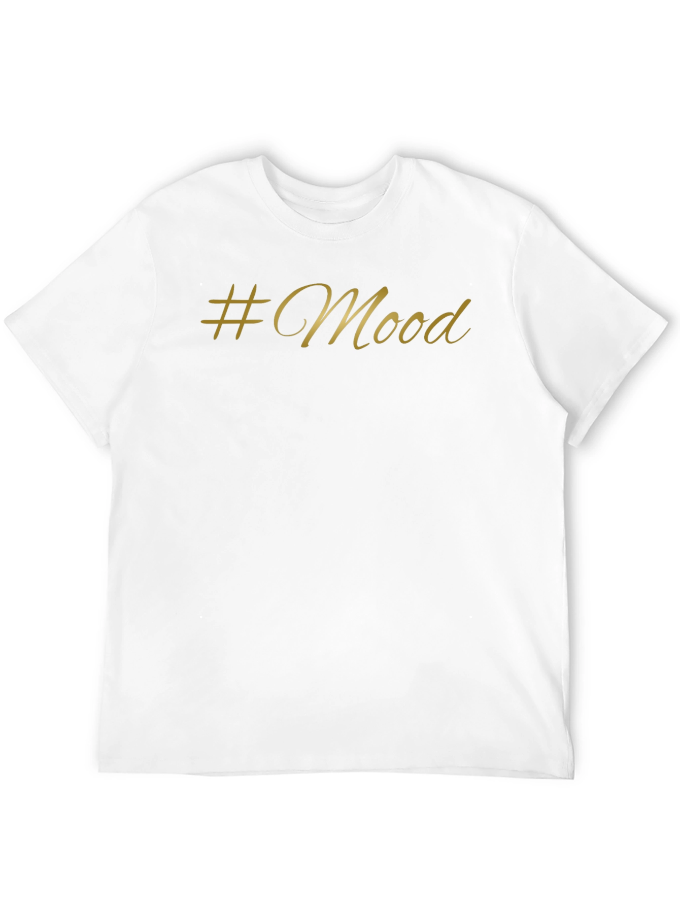#Mood Black T-Shirt - Stylish & Trendy