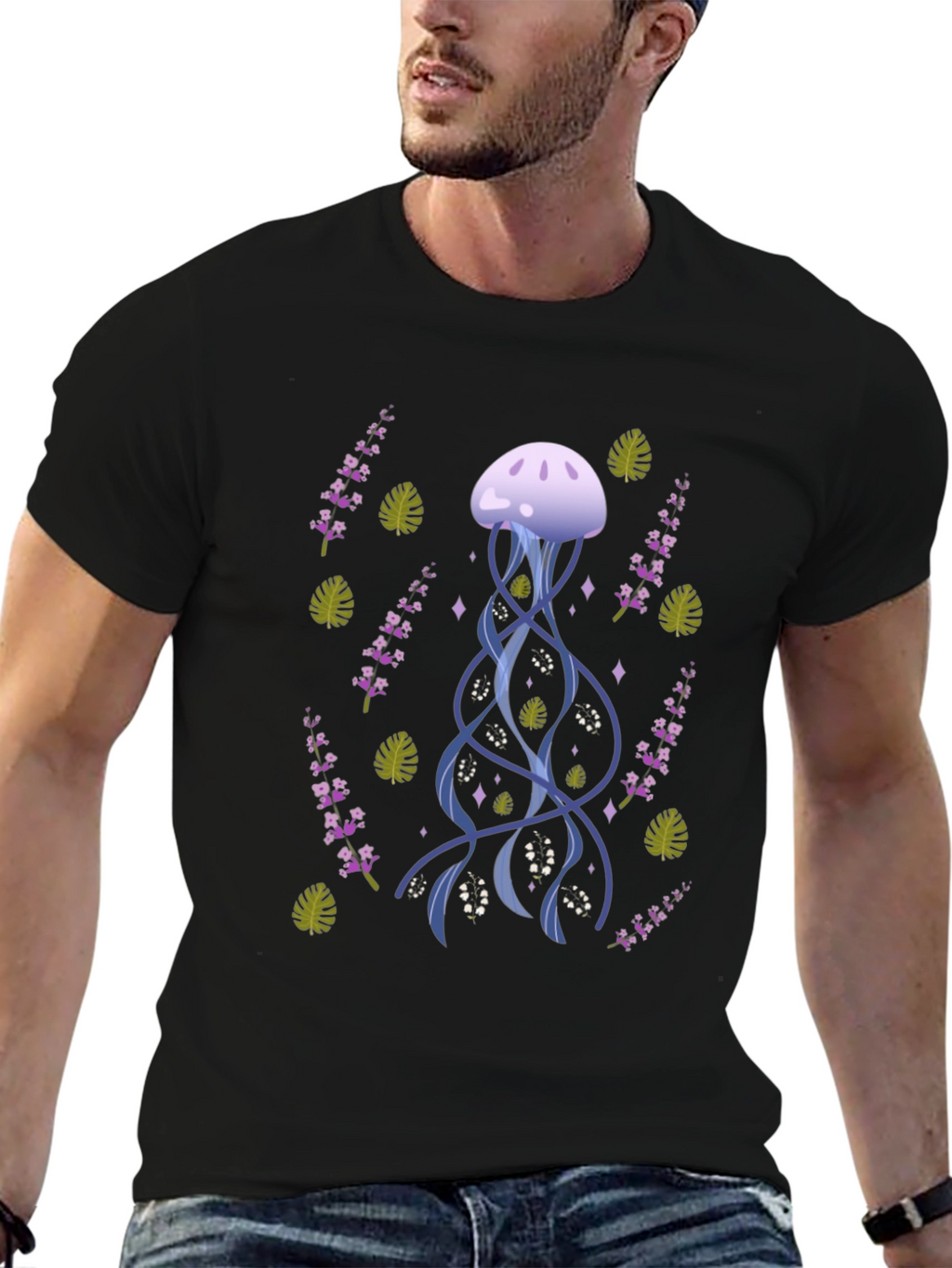 Jellyfish T-Shirt - Unique Graphic Print
