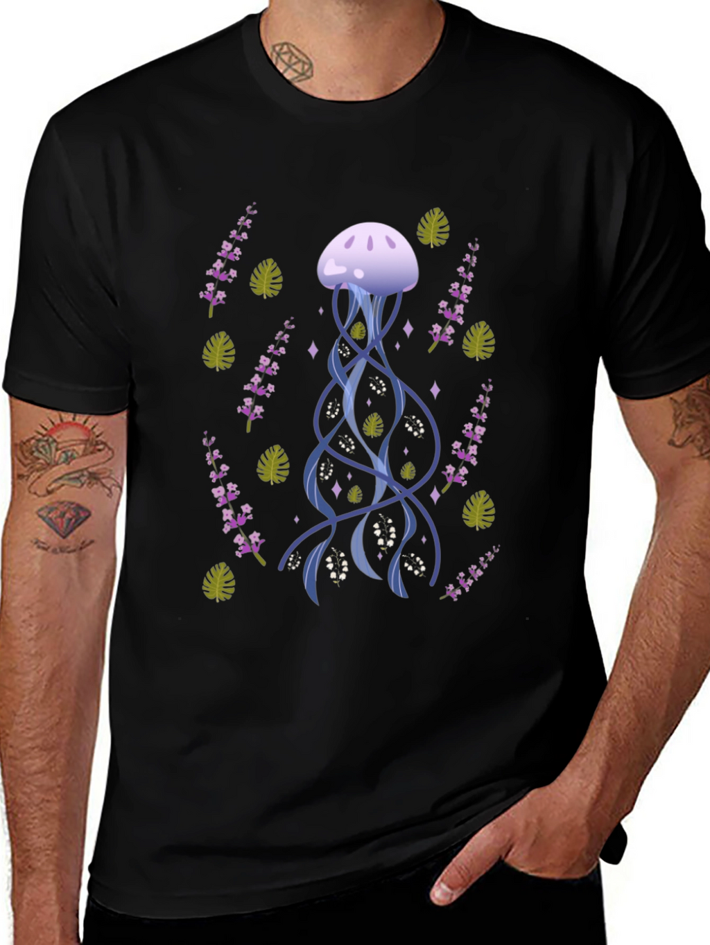 Jellyfish T-Shirt - Unique Graphic Print