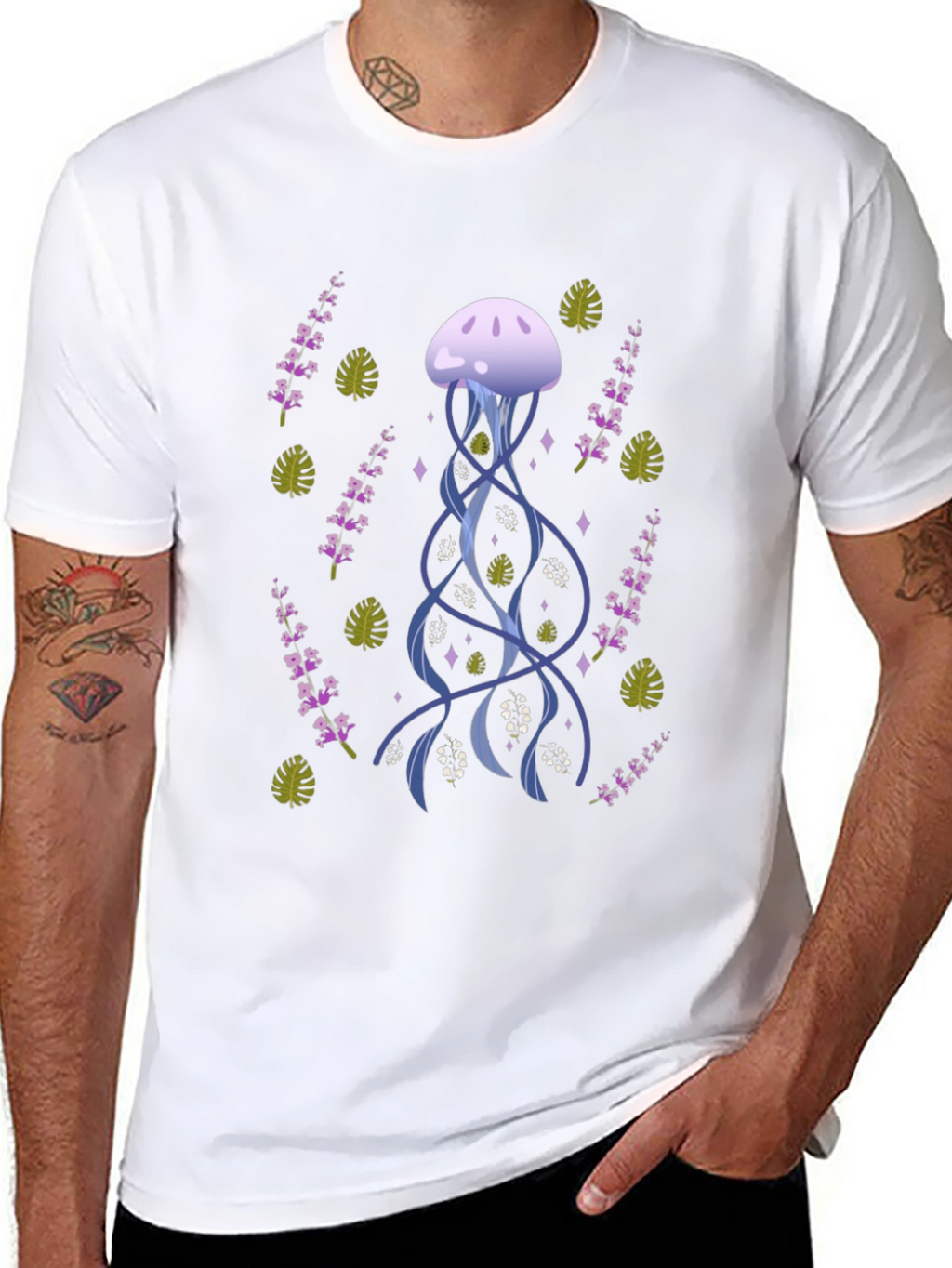 Jellyfish T-Shirt - Unique Graphic Print