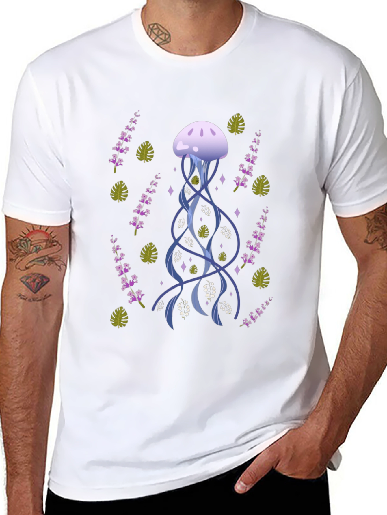 Jellyfish T-Shirt - Unique Graphic Print