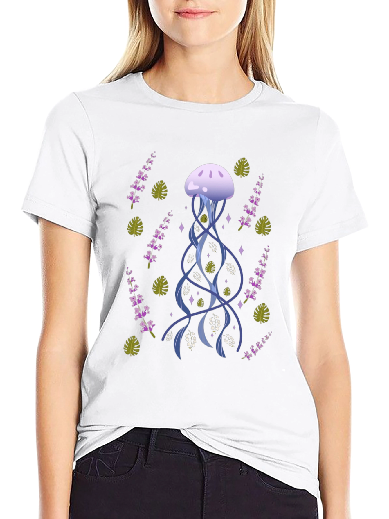 Jellyfish T-Shirt - Unique Graphic Print