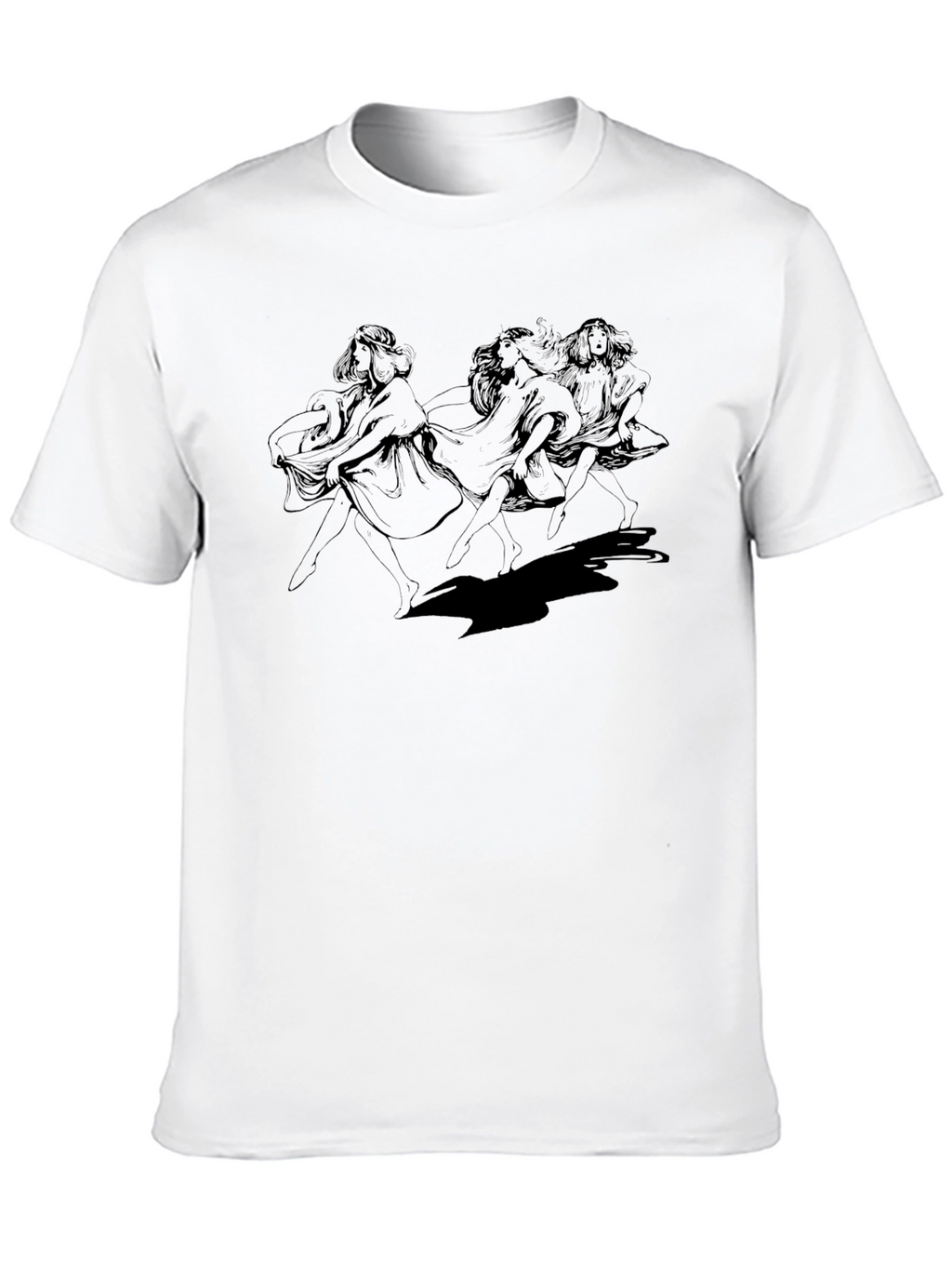 Mystic Women Graphic Black T-Shirt