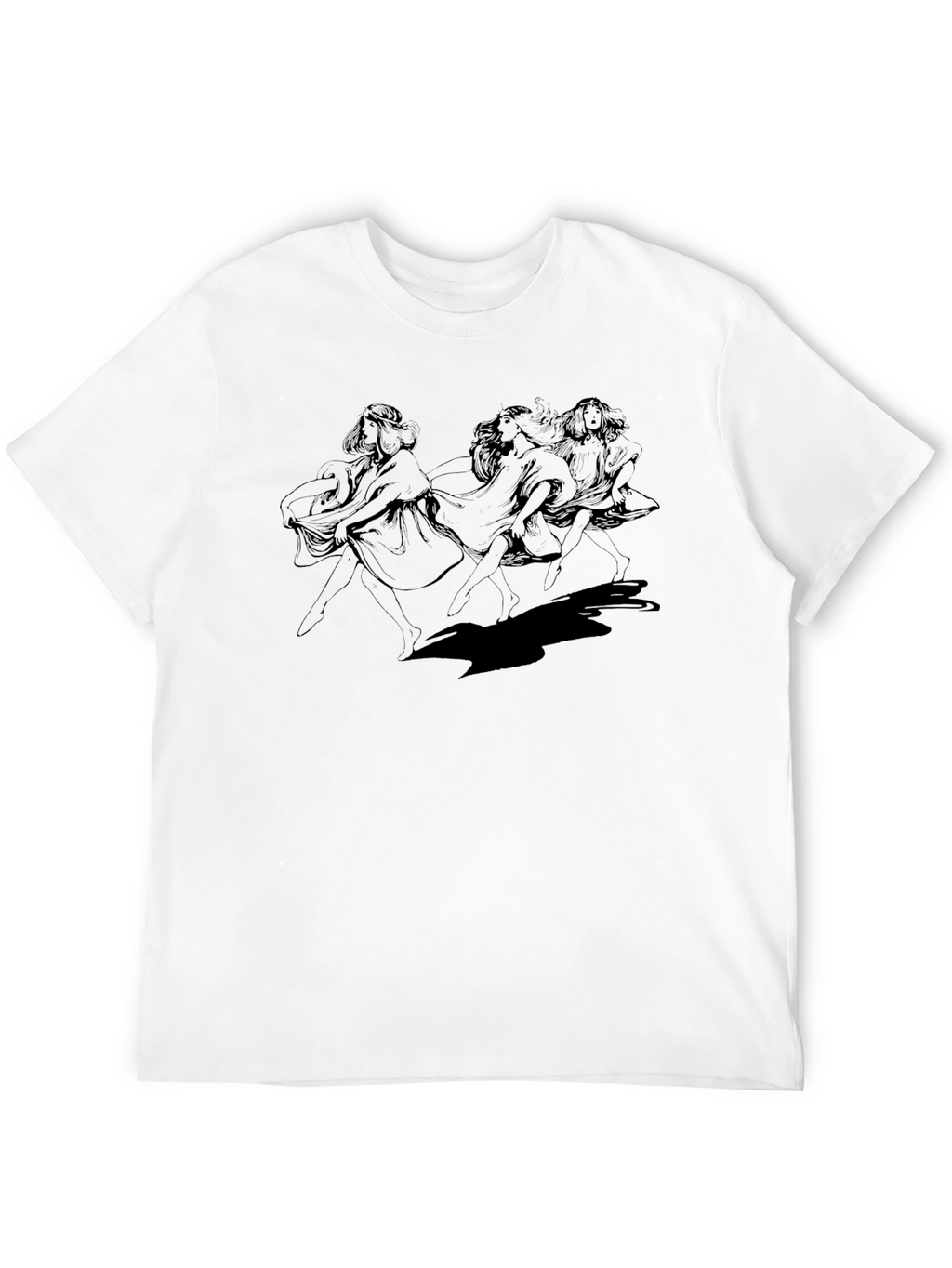 Mystic Women Graphic Black T-Shirt