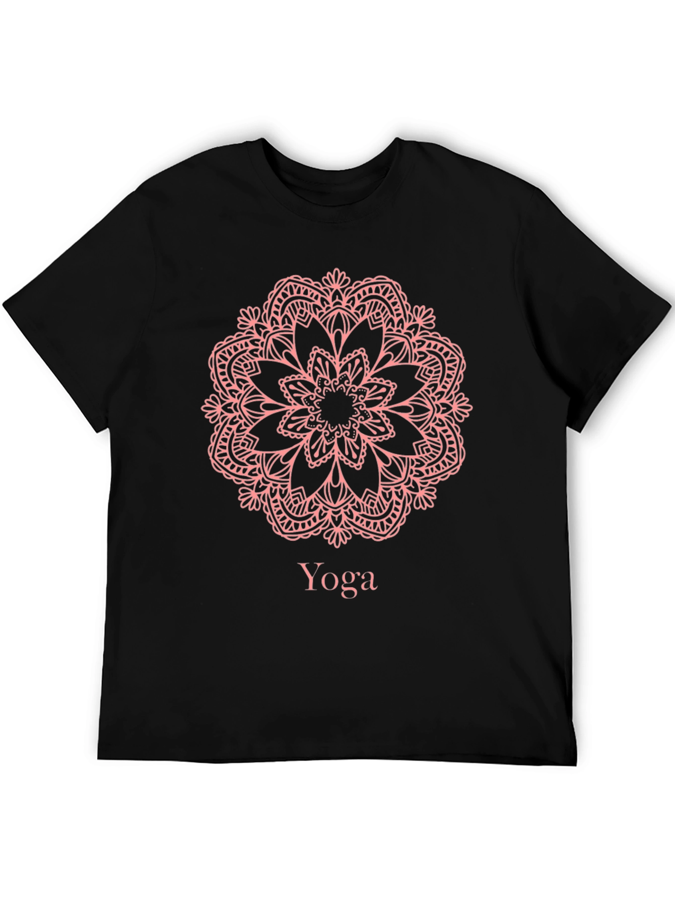 Yoga Mandala T-Shirt - Black