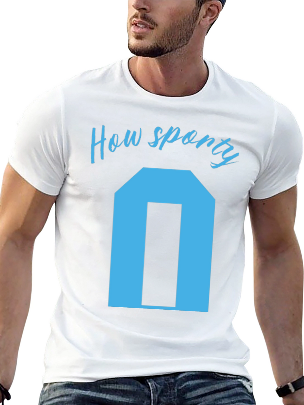 How Sporty T-Shirt - Unique Graphic Tee