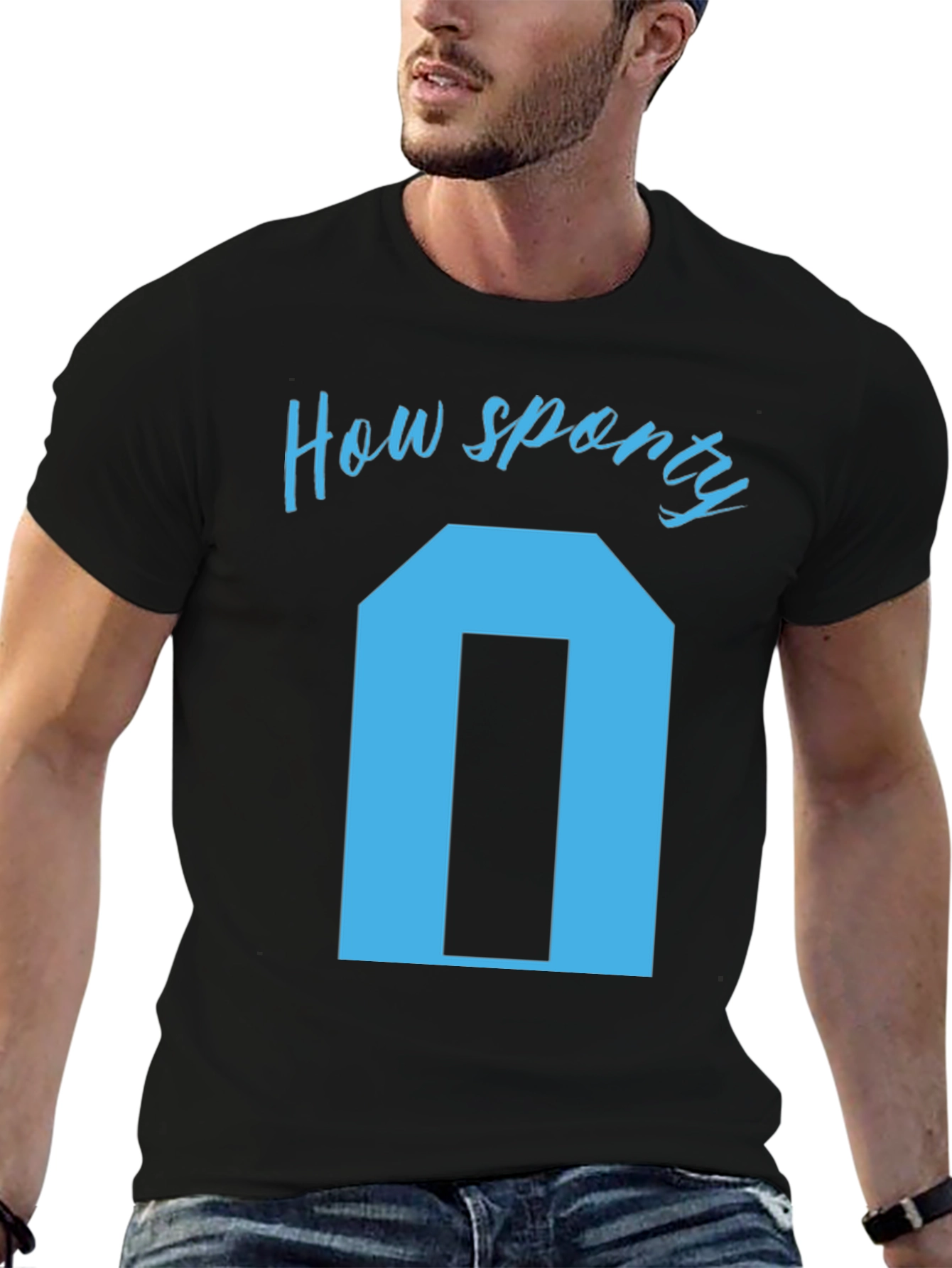 How Sporty T-Shirt - Unique Graphic Tee