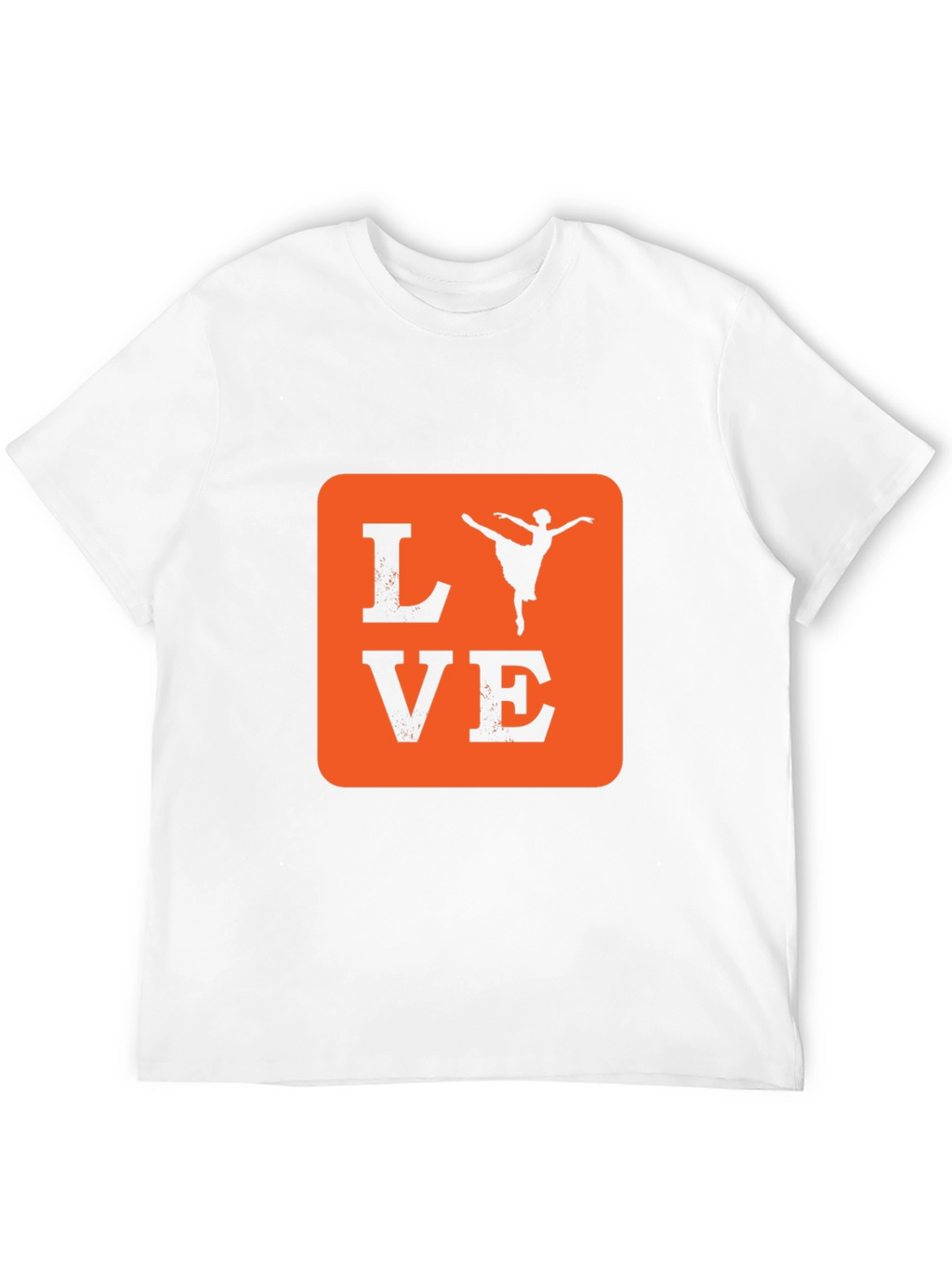 Love Ballet Dancer T-Shirt - Black Cotton Tee