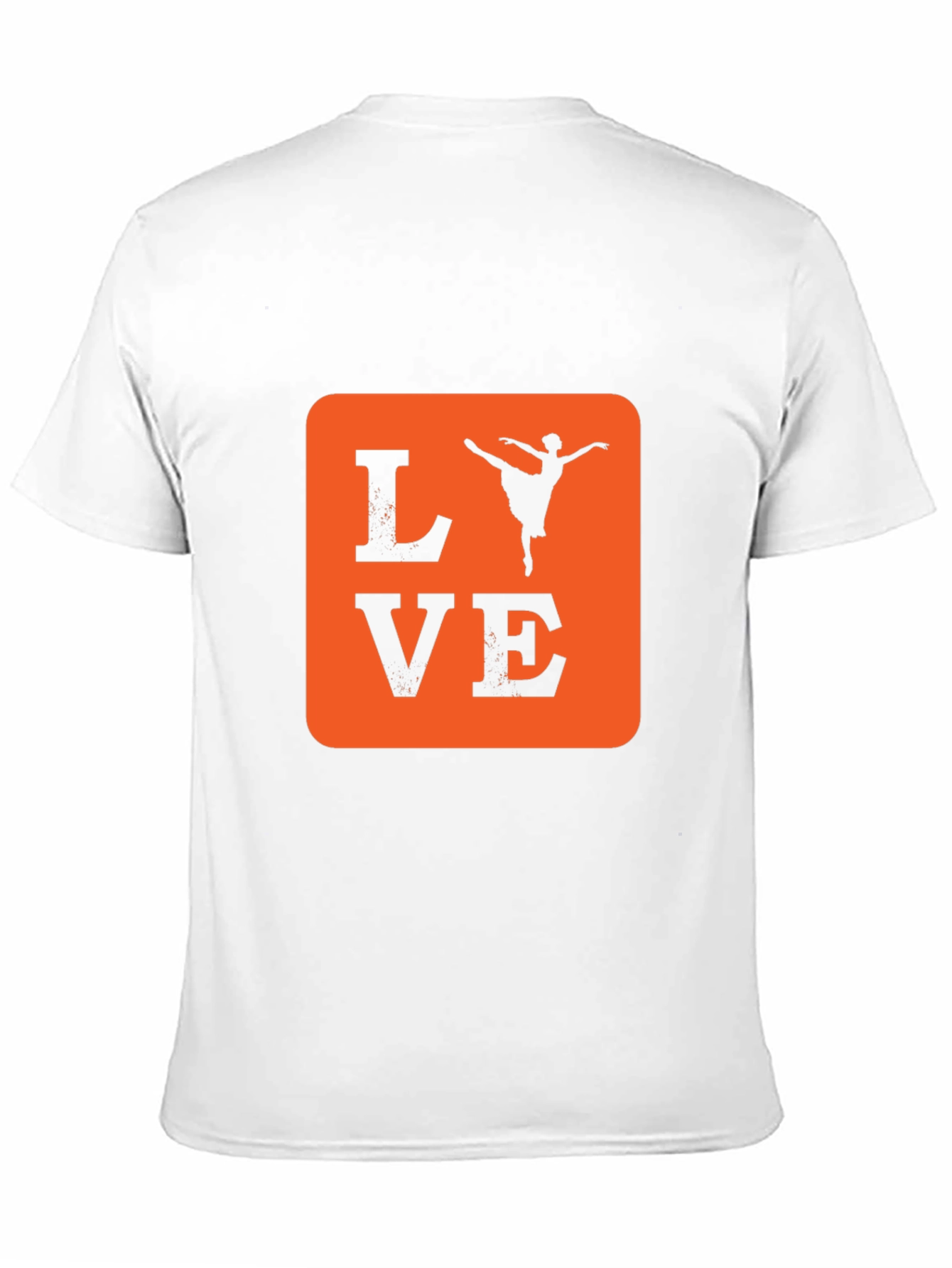 Love Ballet Dancer T-Shirt - Black Cotton Tee