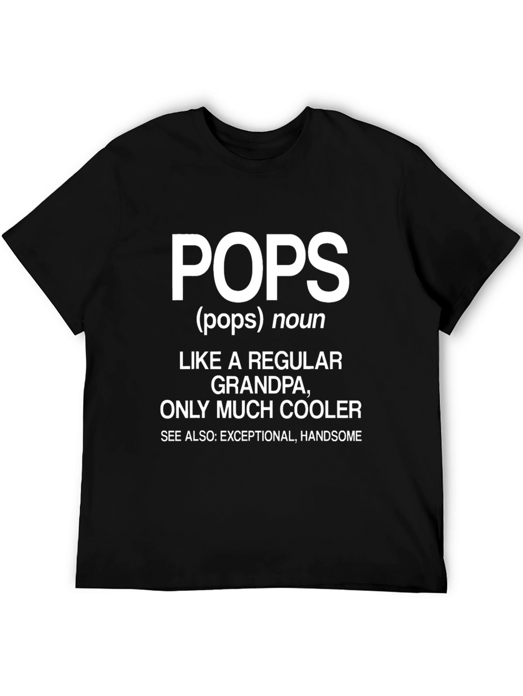 Pops Definition T-Shirt: Cool Grandpa