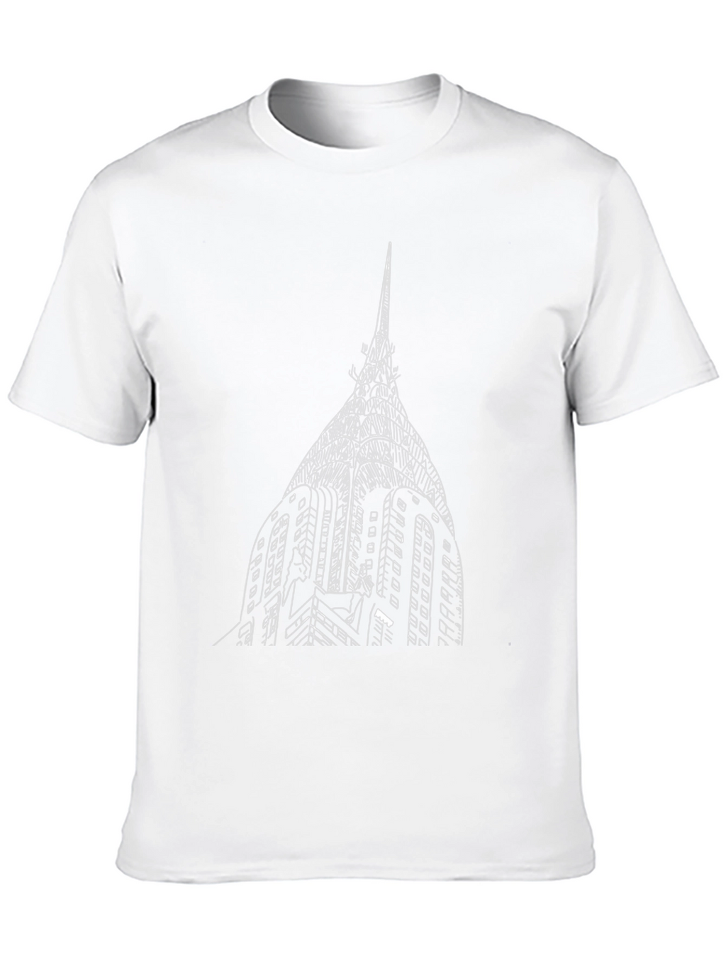 Chrysler Building Graphic Tee - Classic Black T-Shirt