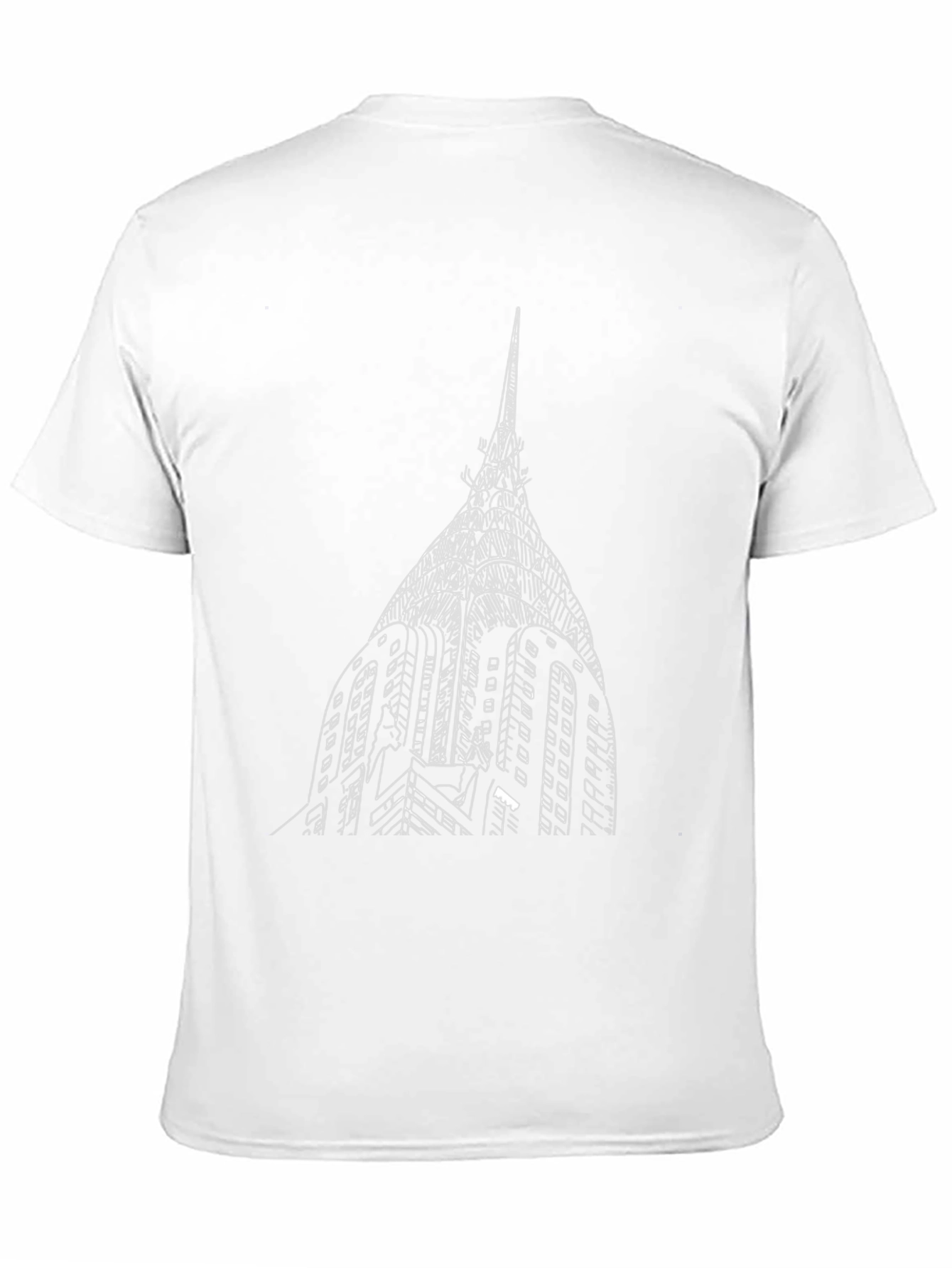 Chrysler Building Graphic Tee - Classic Black T-Shirt